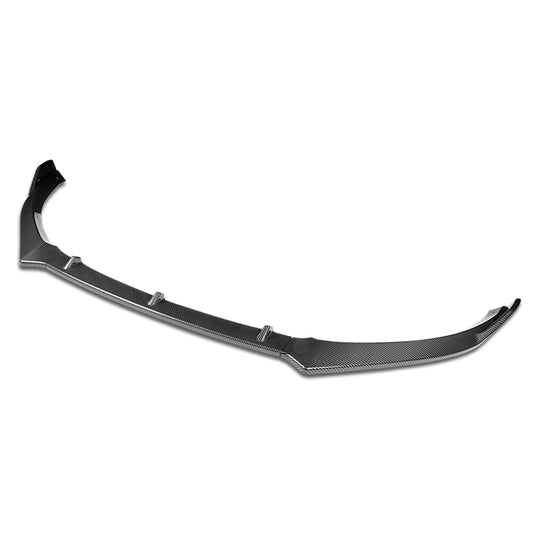 LIP FRONTAL 10-13 VOLKSWAGEN GOLF 6 - DOES NOT FIT GTI MODELS - REQUIRES DRILLING BUMPER FOR INSTALLATION - 3PC - CARBON FIBER LOOK