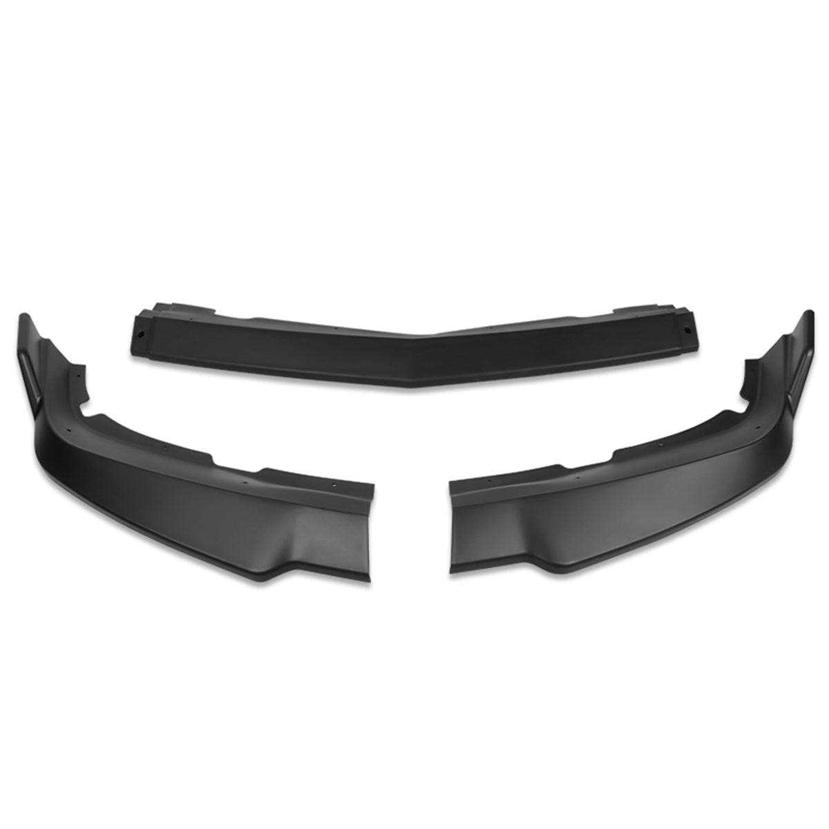 LIP FRONTAL 11-14 DODGE CHARGER - REQUIRES DRILLING BUMPER FOR INSTALLATION - 3PC - MATTE BLACK