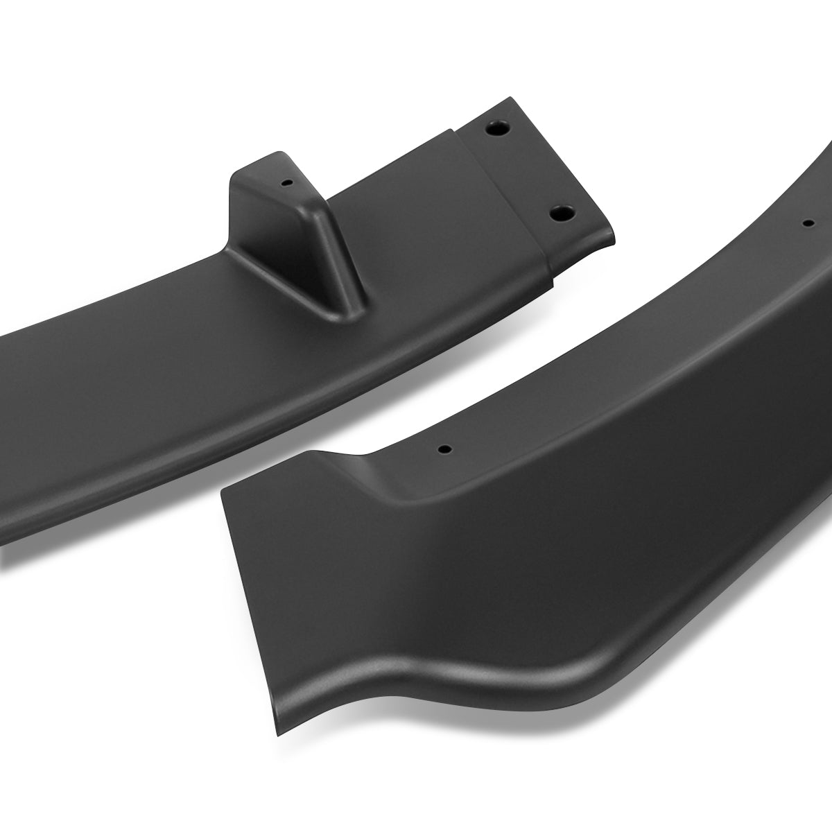 LIP FRONTAL 09-13 MAZDA MX-5 MIATA - REQUIRES DRILLING BUMPER FOR INSTALLATION - 3PC - MATTE BLACK