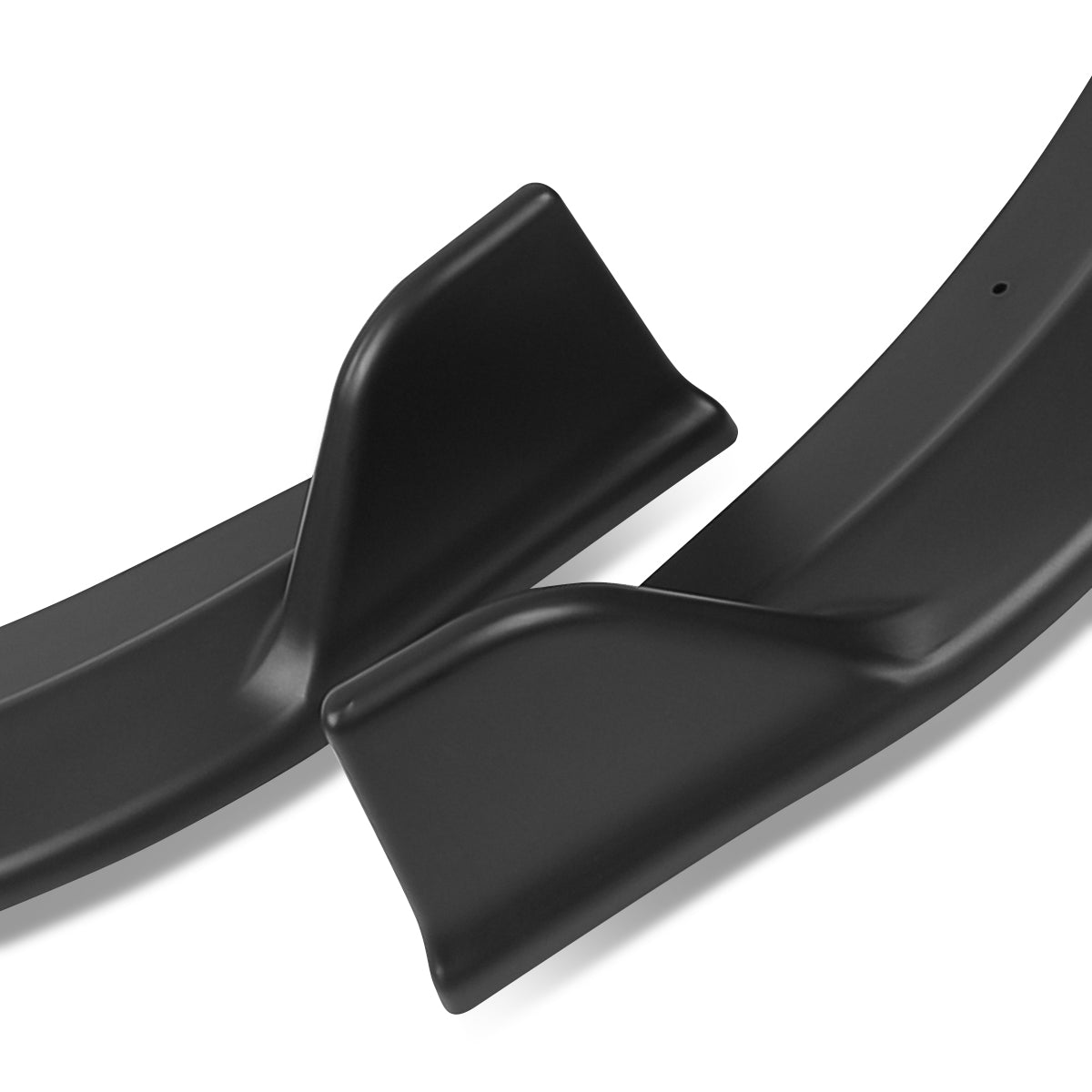 LIP FRONTAL 09-13 MAZDA MX-5 MIATA - REQUIRES DRILLING BUMPER FOR INSTALLATION - 3PC - MATTE BLACK