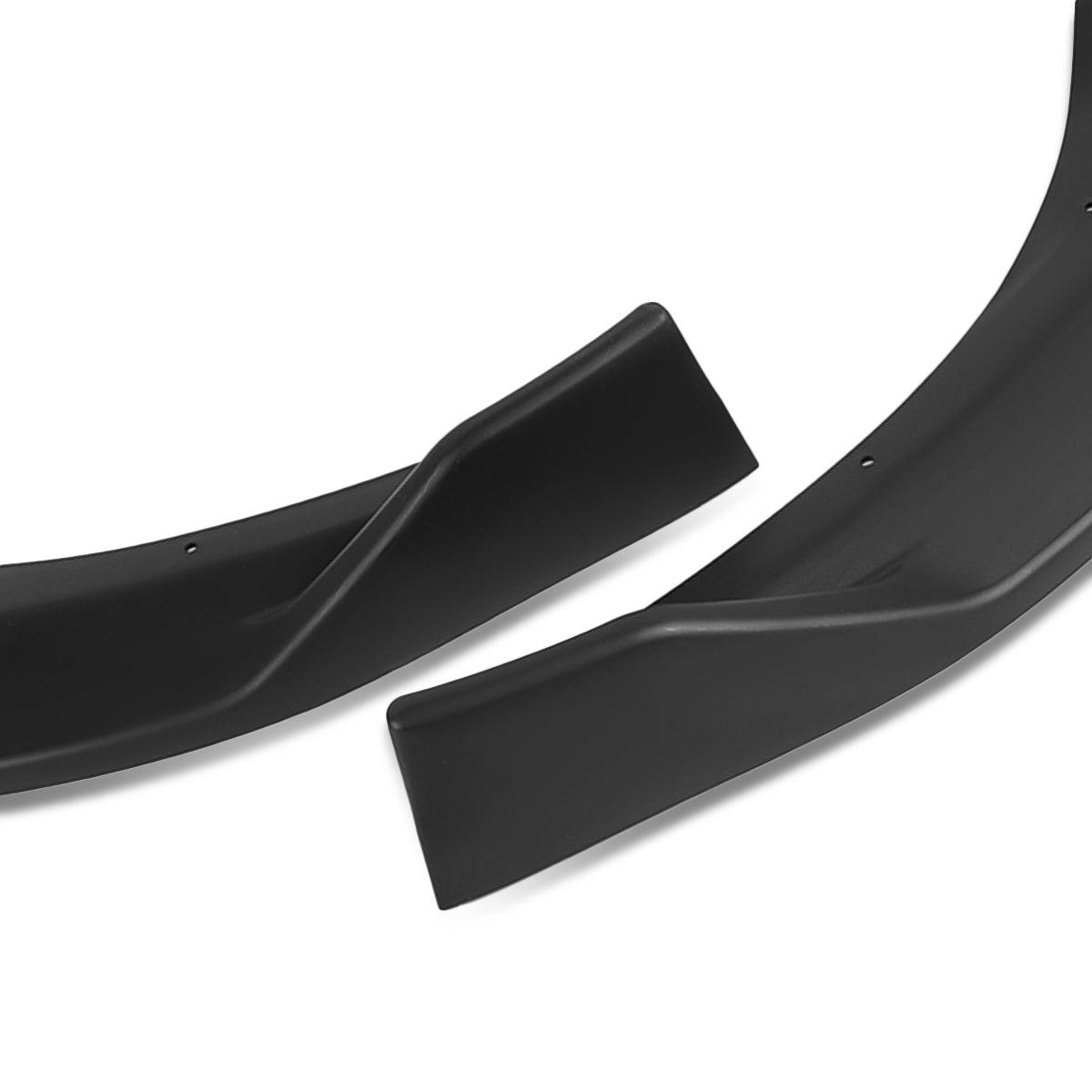 LIP FRONTAL 13-17 HYUNDAI VELOSTER TURBO - REQUIRES DRILLING BUMPER FOR INSTALLATION - 3PC - MATTE BLACK