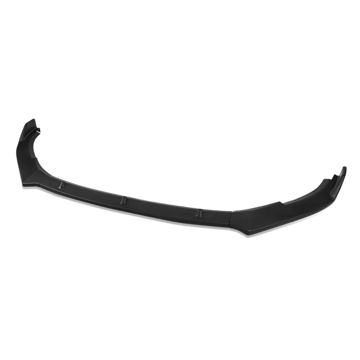 LIP FRONTAL 10-13 VOLKSWAGEN GOLF MK6 GTI - REQUIRES DRILLING BUMPER FOR INSTALLATION - 3PC - MATTE BLACK