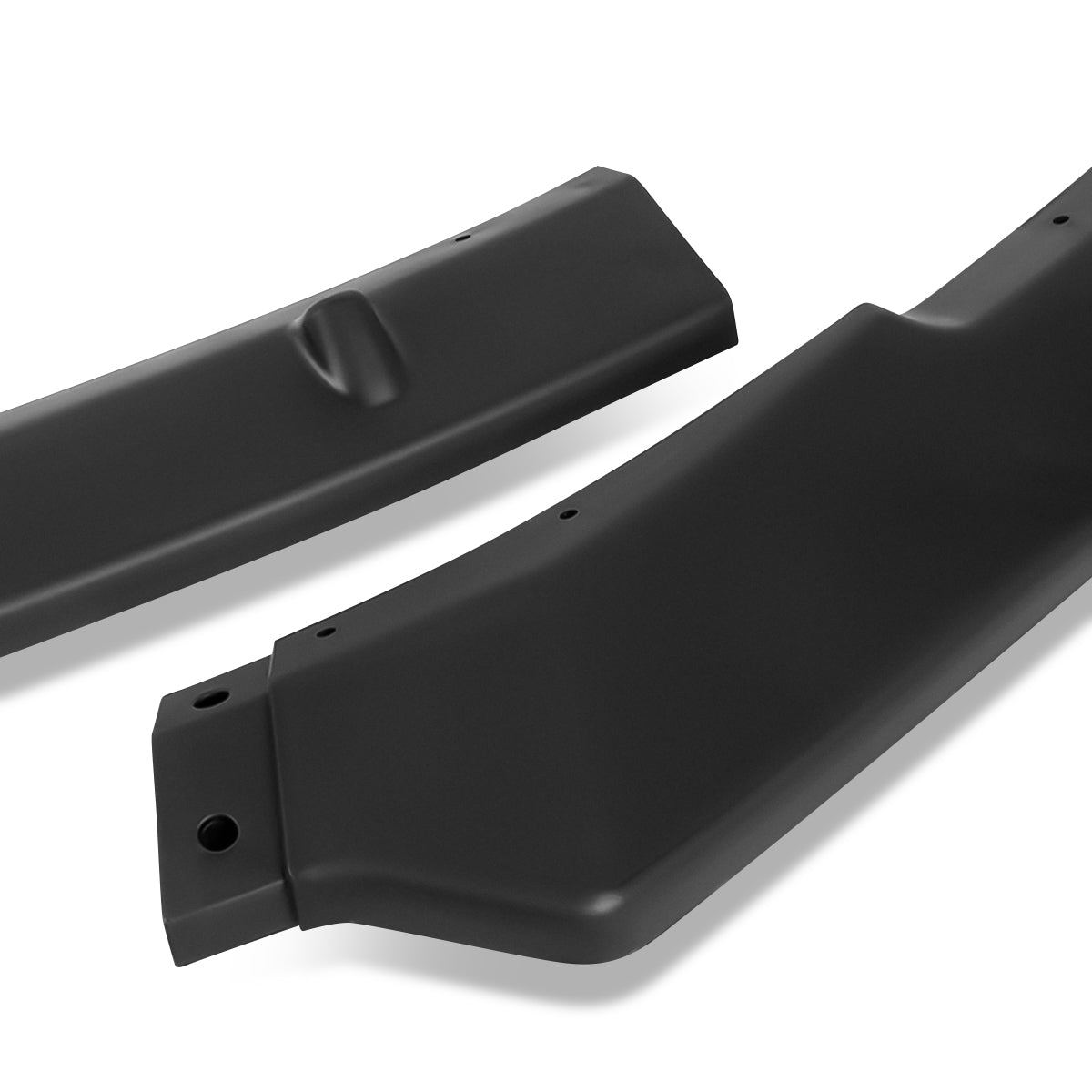 LIP FRONTAL 10-13 VOLKSWAGEN GOLF MK6 GTI - REQUIRES DRILLING BUMPER FOR INSTALLATION - 3PC - MATTE BLACK