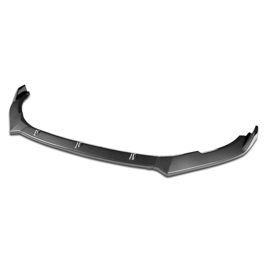 LIP FRONTAL 10-13 VOLKSWAGEN GOLF MK6 GTI - REQUIRES DRILLING BUMPER FOR INSTALLATION - 3PC - CARBON FIBER LOOK