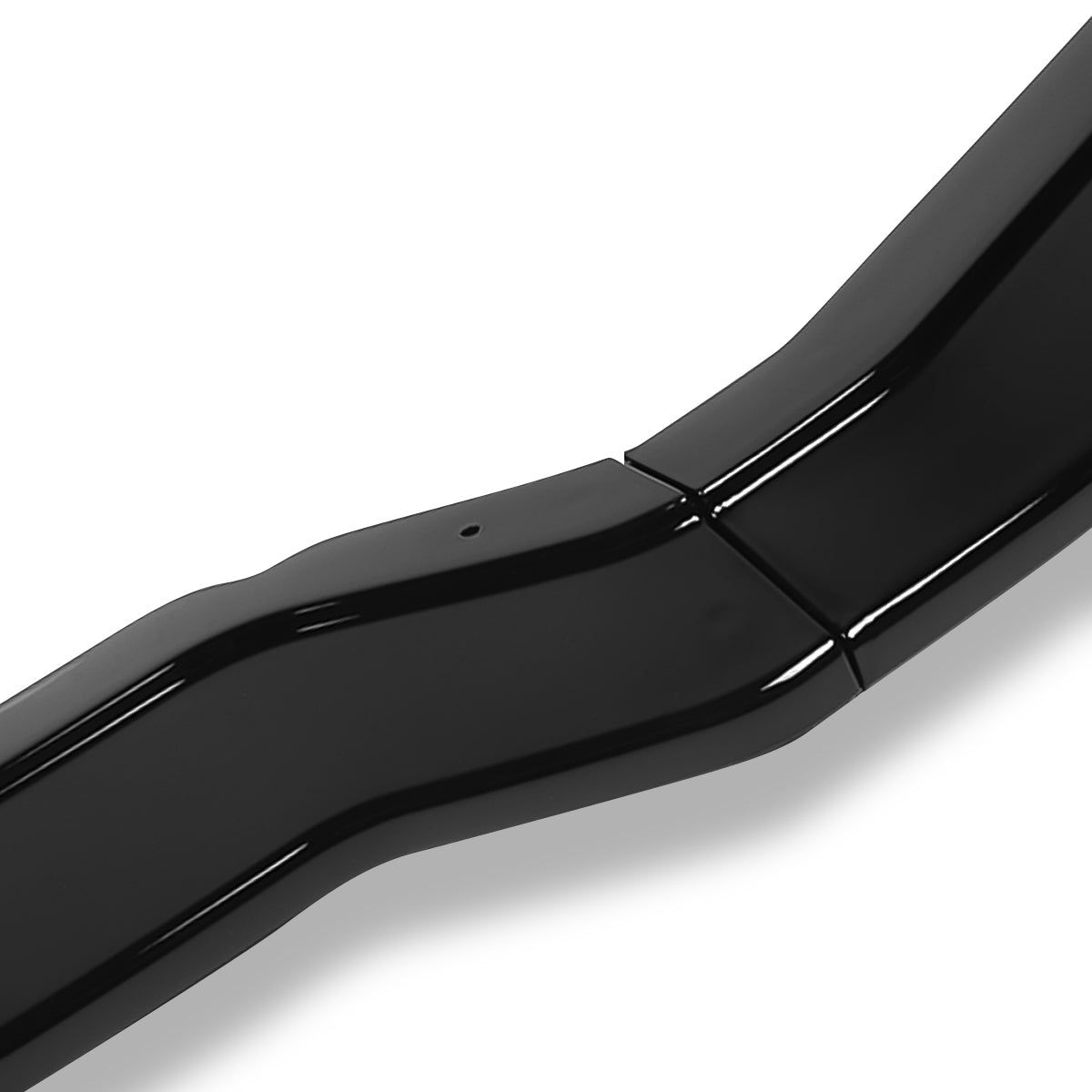 LIP FRONTAL 14-19 CHEVROLET CORVETTE - EXCLUDES ZR1 MODELS - REQUIRES DRILLING BUMPER FOR INSTALLATION - 3PC - PAINTED GLOSS BLACK
