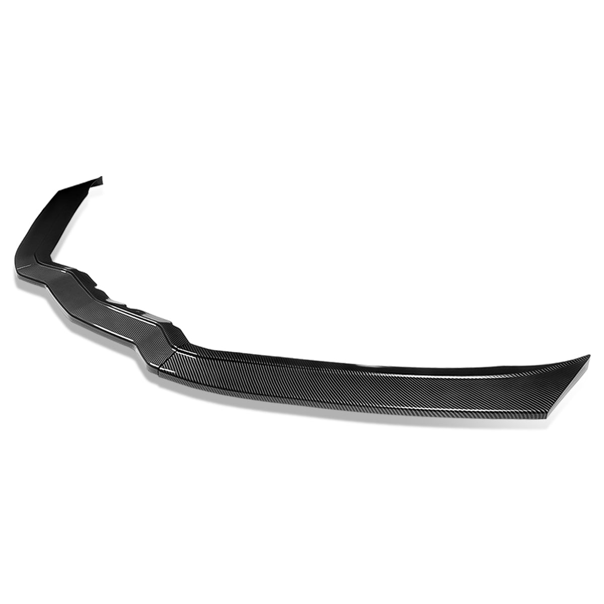 LIP FRONTAL 14-19 CHEVROLET CORVETTE - EXCLUDES ZR1 MODELS - REQUIRES DRILLING BUMPER FOR INSTALLATION - 3PC - CARBON FIBER LOOK