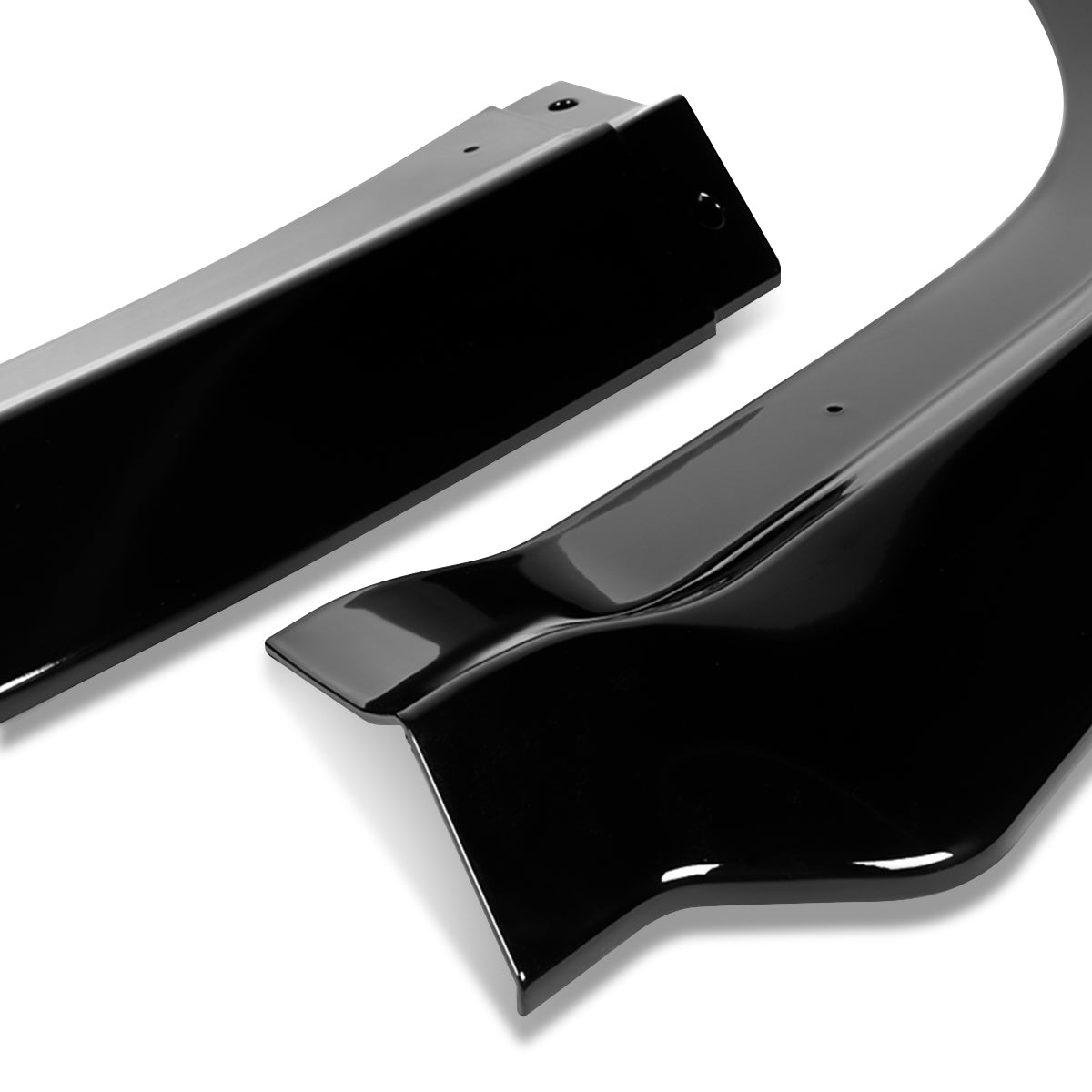 LIP FRONTAL 11-14 DODGE CHARGER SRT - REQURIES DRILLING BUMPER FOR INSTALLATION - 3PC - PAINTED GLOSS BLACK