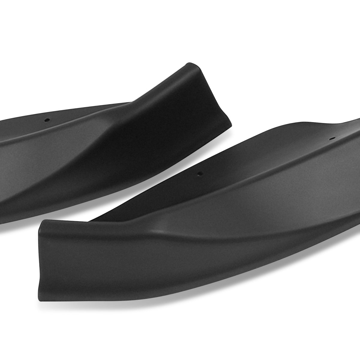 LIP FRONTAL 09-12 NISSAN 370Z - REQUIRES DRILLING BUMPER FOR INSTALLATION - 3PC - MATTE BLACK