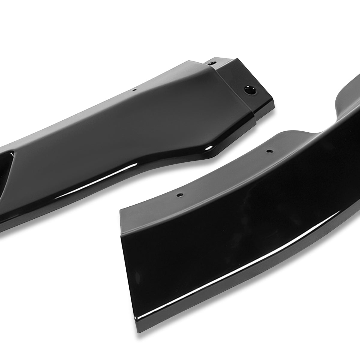 LIP FRONTAL 09-12 NISSAN 370Z - REQUIRES DRILLING BUMPER FOR INSTALLATION - 3PC - PAINTED GLOSS BLACK
