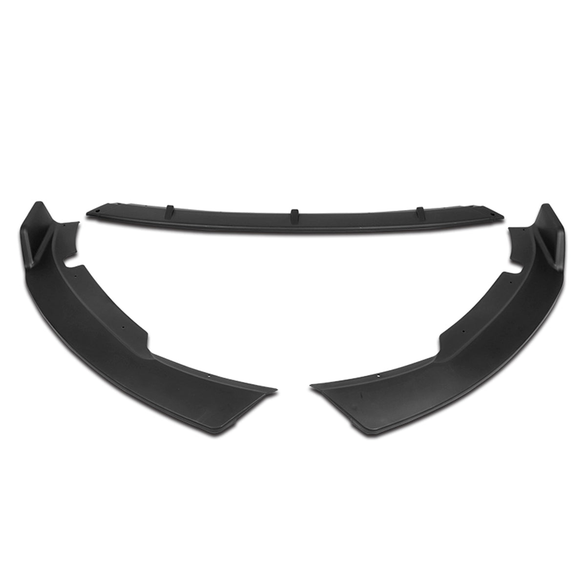 LIP FRONTAL 15-17 HYUNDAI SONATA - REQUIRES DRILLING BUMPER FOR INSTALLATION - 3PC - MATTE BLACK