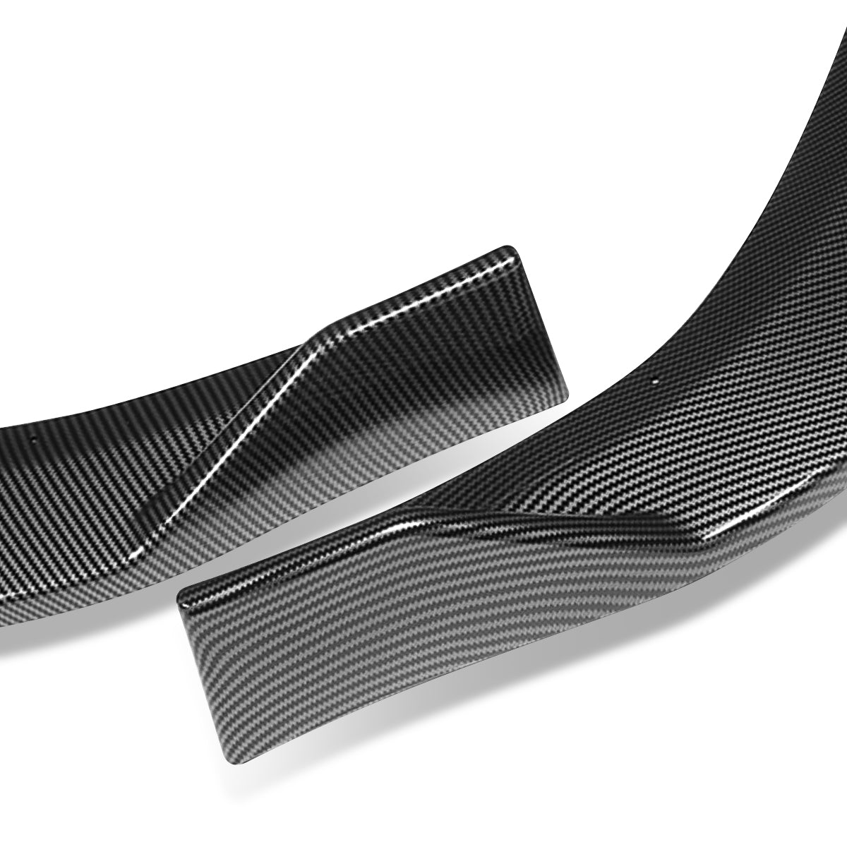 LIP FRONTAL 13-16 NISSAN ALTIMA SEDAN - REQUIRES DRILLING BUMPER FOR INSTALLATION - 3PC - CARBON FIBER LOOK