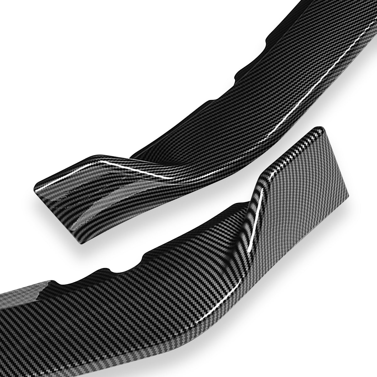 LIP FRONTAL 11-17 HONDA ODYSSEY - REQUIRES DRILLING BUMPER FOR INSTALLATION - 3PC - CARBON FIBER LOOK