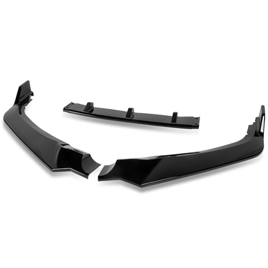 LIP FRONTAL 18-20 HONDA ODYSSEY - REQUIRES DRILLING BUMPER FOR INSTALLATION - 3PC - PAINTED GLOSS BLACK