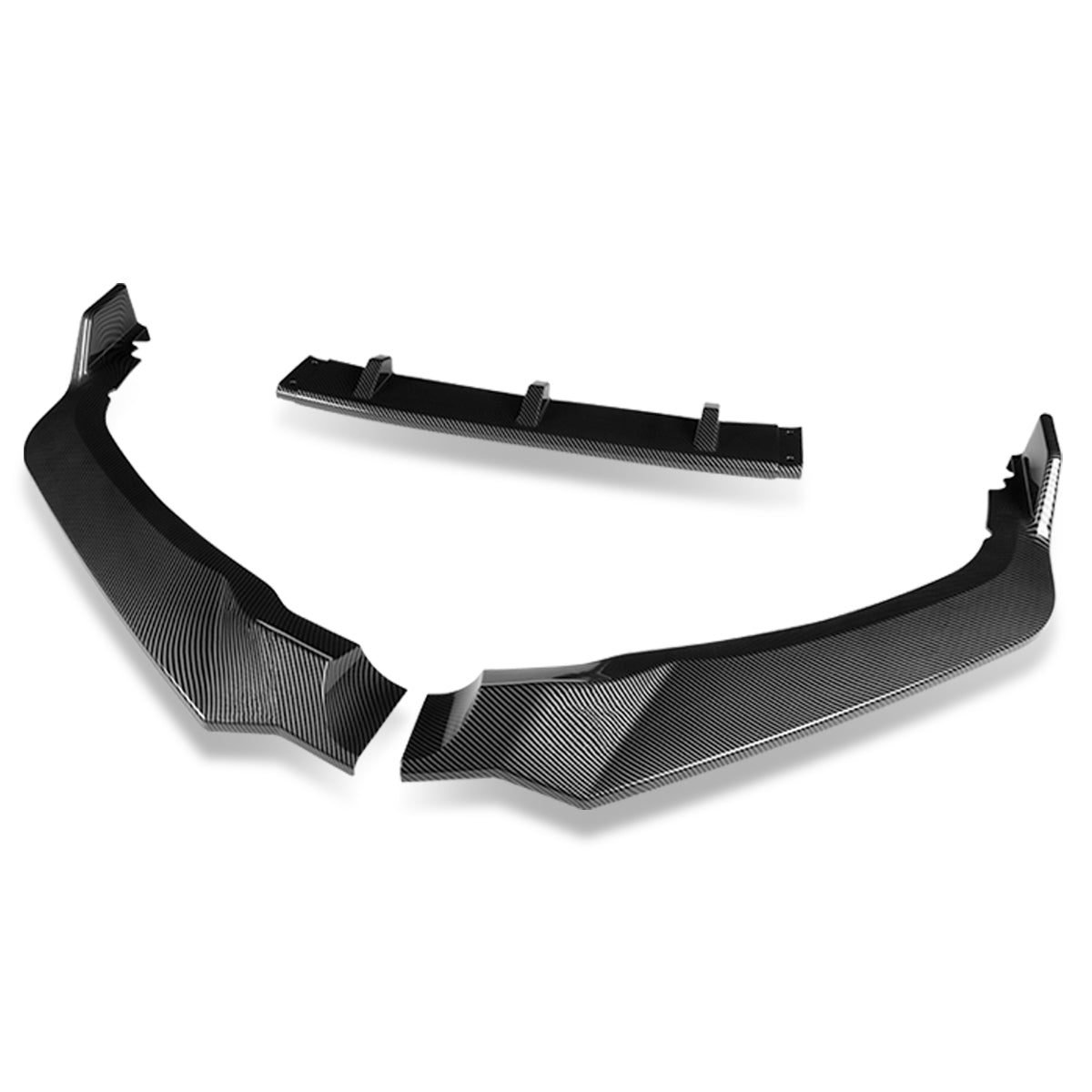 LIP FRONTAL 18-20 HONDA ODYSSEY - REQUIRES DRILLING BUMPER FOR INSTALLATION - 3PC - CARBON FIBER LOOK