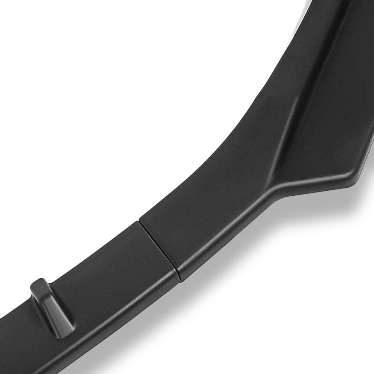 LIP FRONTAL 17-21 ALFA ROMEO GIULIA - REQUIRES DRILLING BUMPER FOR INSTALLATION - 3PC - MATTE BLACK