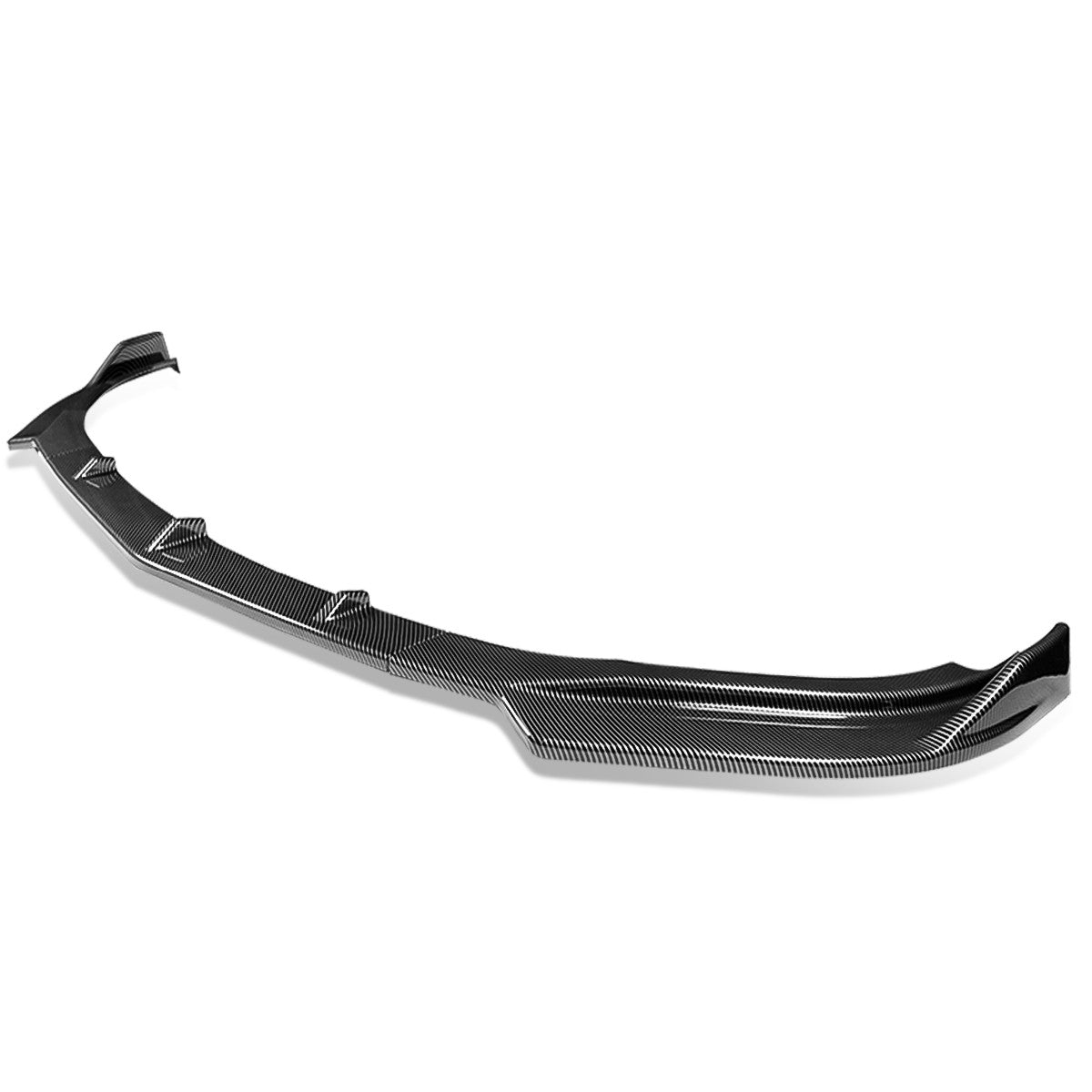 LIP FRONTAL 17-21 ALFA ROMEO GIULIA - REQUIRES DRILLING BUMPER FOR INSTALLATION - 3PC - CARBON FIBER LOOK