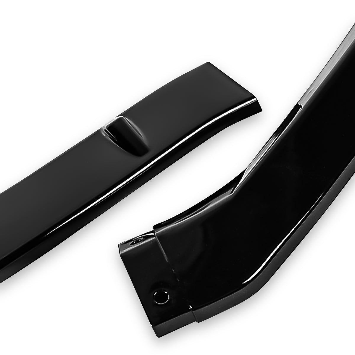 LIP FRONTAL 16-18 NISSAN MAXIMA - REQUIRES DRILLING BUMPER FOR INSTALLATION - 3PC - PAINTED GLOSS BLACK