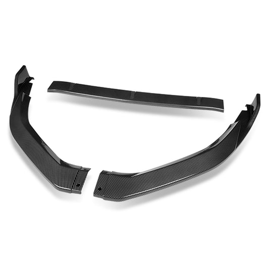 LIP FRONTAL 16-18 NISSAN MAXIMA - REQUIRES DRILLING BUMPER FOR INSTALLATION - 3PC - CARBON FIBER LOOK