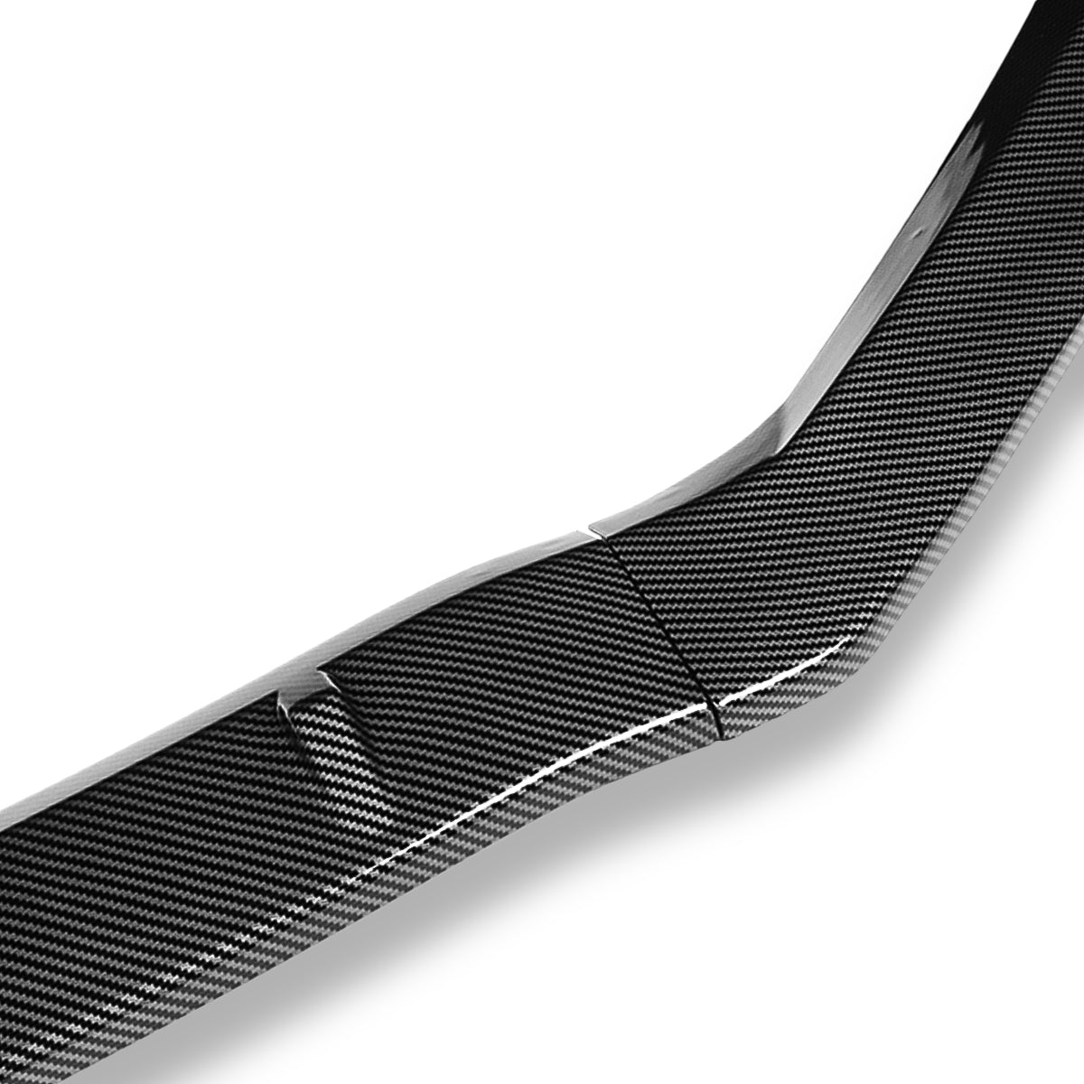 LIP FRONTAL 16-18 NISSAN MAXIMA - REQUIRES DRILLING BUMPER FOR INSTALLATION - 3PC - CARBON FIBER LOOK