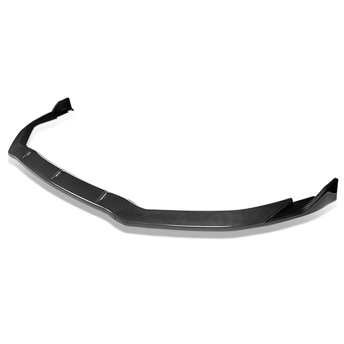LIP FRONTAL 16-18 NISSAN MAXIMA - REQUIRES DRILLING BUMPER FOR INSTALLATION - 3PC - CARBON FIBER LOOK