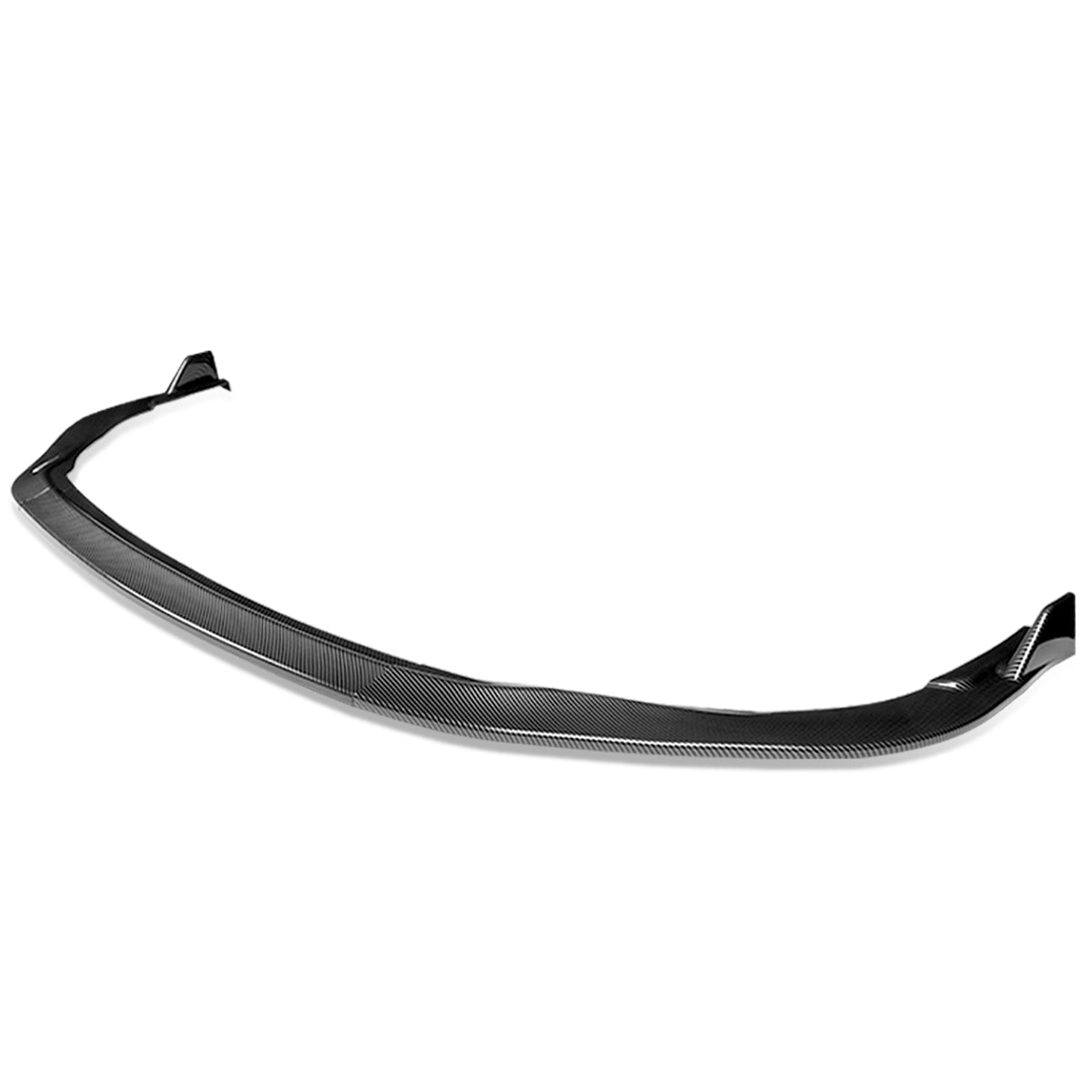 LIP FRONTAL 16-18 LEXUS ES300H, ES350 - REQUIRES DRILLING BUMPER FOR INSTALLATION - 3PC - CARBON FIBER LOOK