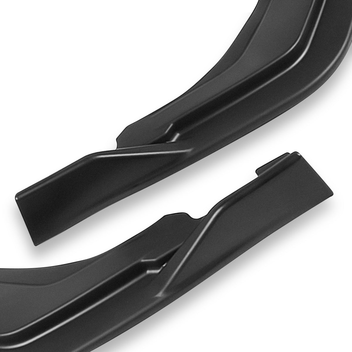 LIP FRONTAL 20-22 TOYOTA COROLLA XSE SE - REQUIRES DRILLING BUMPER FOR INSTALLATION - 3PC - MATTE BLACK