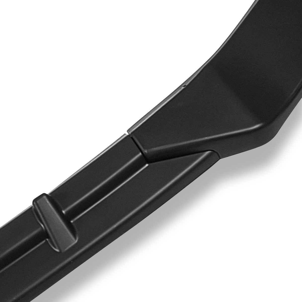 LIP FRONTAL 16-20 TESLA MODEL S - REQUIRES DRILLING BUMPER FOR INSTALLATION - 3PC - MATTE BLACK