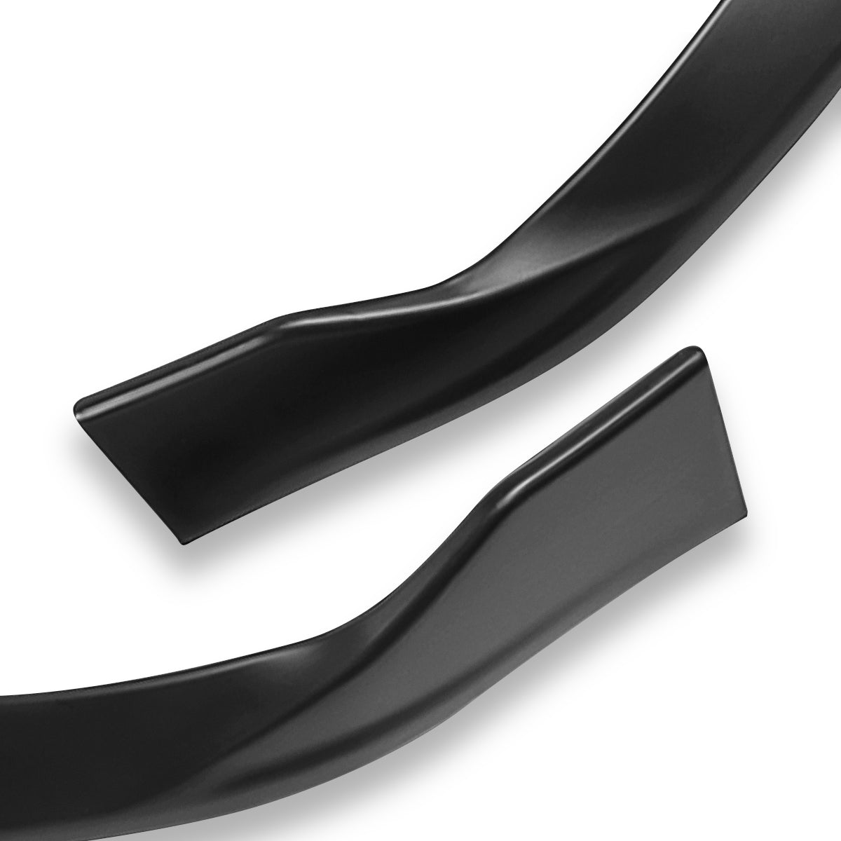 LIP FRONTAL 16-20 TESLA MODEL S - REQUIRES DRILLING BUMPER FOR INSTALLATION - 3PC - MATTE BLACK