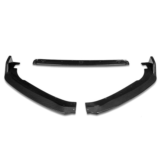 LIP FRONTAL 18-22 HONDA ACCORD SEDAN - REQUIRES DRILLING BUMPER FOR INSTALLATION - 3PC - REAL CARBON FIBER