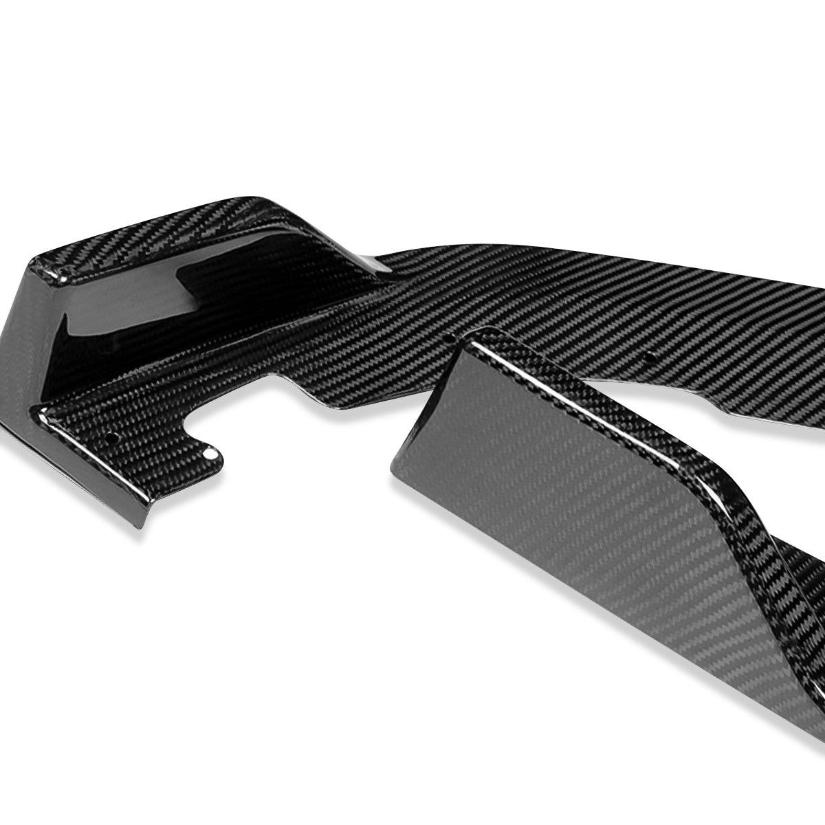 LIP FRONTAL 18-22 HONDA ACCORD SEDAN - REQUIRES DRILLING BUMPER FOR INSTALLATION - 3PC - REAL CARBON FIBER