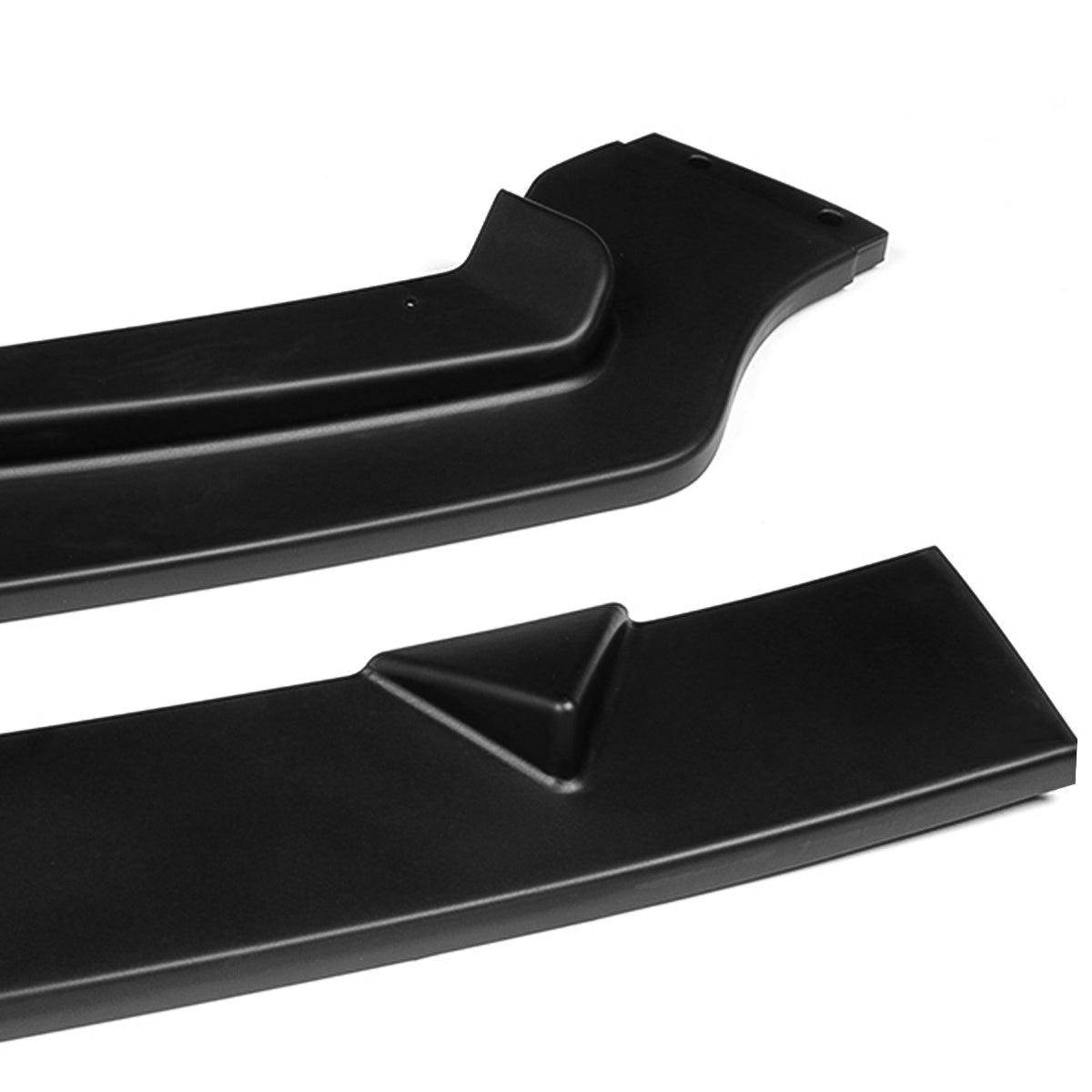 LIP FRONTAL 14-17 INFINITI Q50 - FITS SPORT MODELS ONLY - REQUIRES DRILLING BUMPER FOR INSTALLATION - 3PC - MATTE BLACK