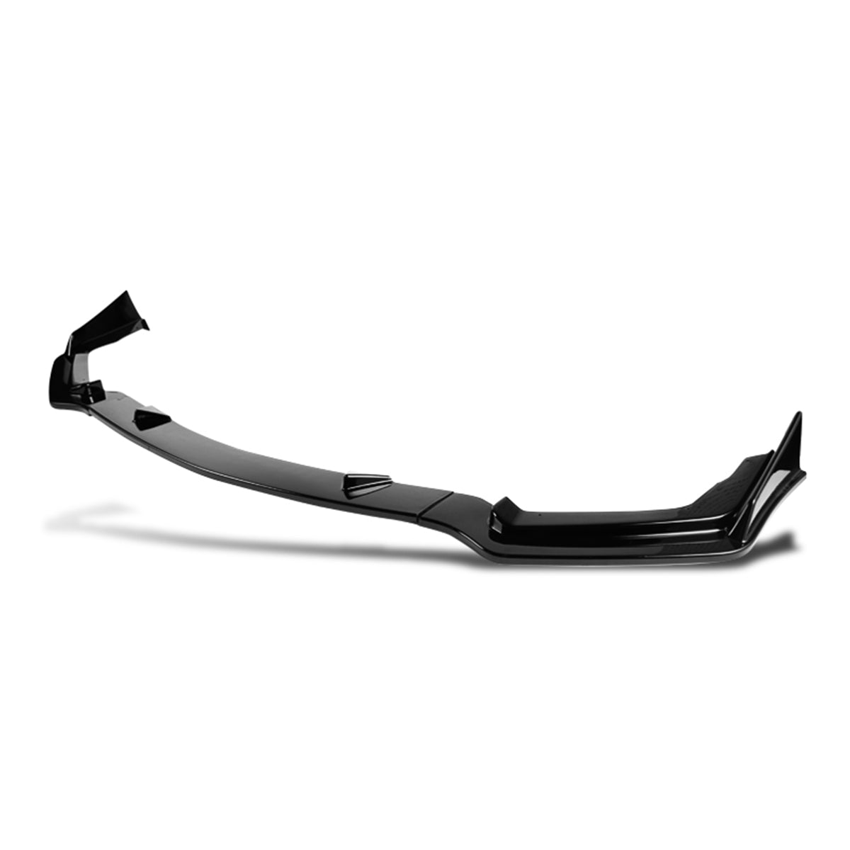 LIP FRONTAL 14-17 INFINITI Q50 - FITS SPORT MODELS ONLY - REQUIRES DRILLING BUMPER FOR INSTALLATION - 3PC - PAINTED GLOSS BLACK