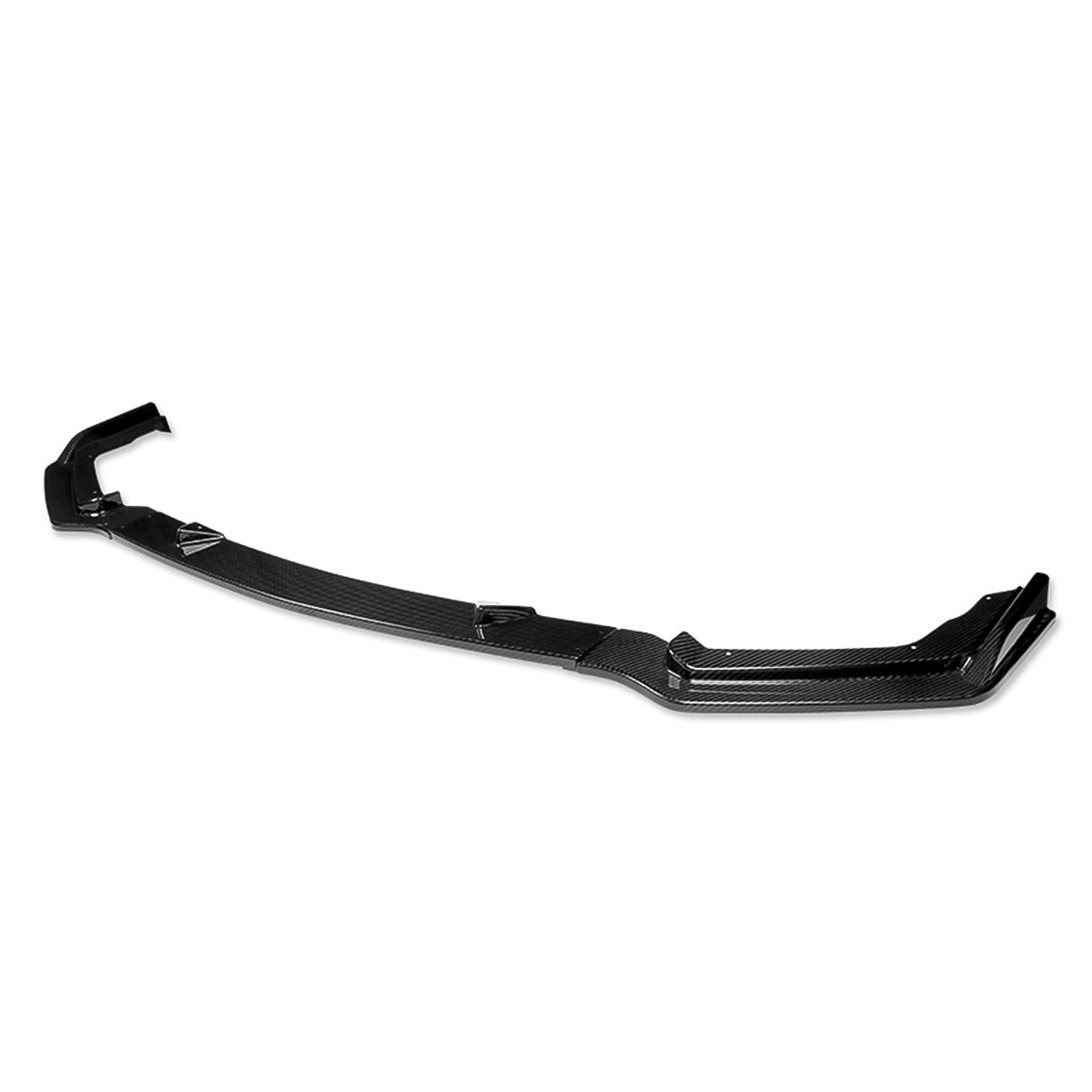 LIP FRONTAL 14-17 INFINITI Q50 - FITS SPORT MODELS ONLY - REQUIRES DRILLING BUMPER FOR INSTALLATION - 3PC - REAL CARBON FIBER