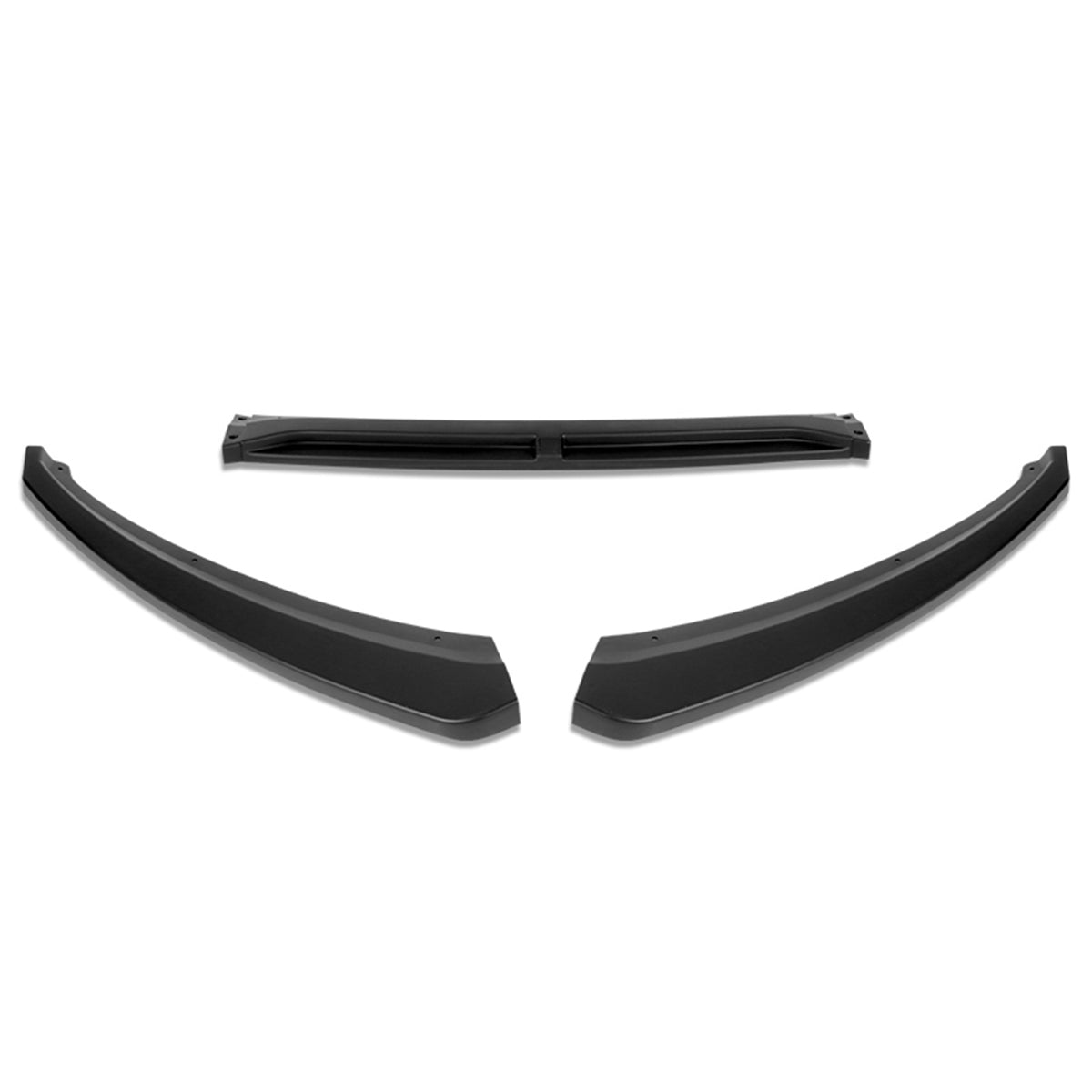 LIP FRONTAL 15-18 FORD FOCUS - REQUIRES DRILLING BUMPER FOR INSTALLATION - 3PC - MATTE BLACK