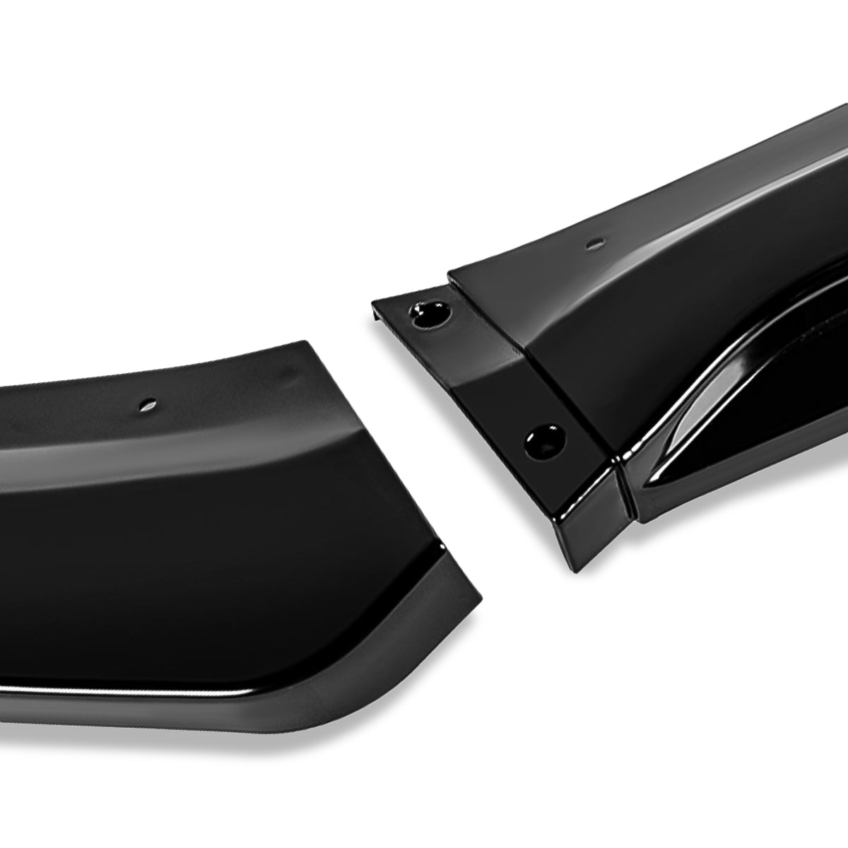 LIP FRONTAL 15-18 FORD FOCUS - REQUIRES DRILLING BUMPER FOR INSTALLATION - 3PC - PAINTED GLOSS BLACK