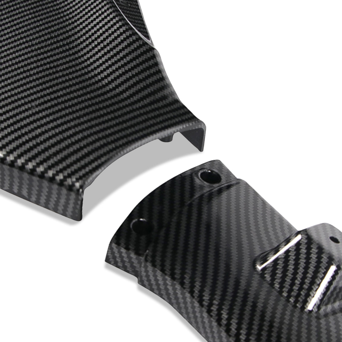 LIP FRONTAL 14-18 MAZDA 6 - REQUIRES DRILLING BUMPER FOR INSTALLATION - 3PC - CARBON FIBER LOOK