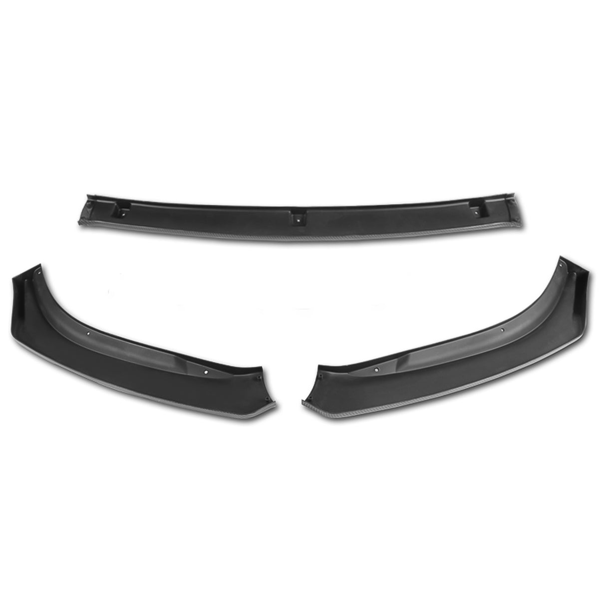 LIP FRONTAL 14-18 MAZDA 6 - REQUIRES DRILLING BUMPER FOR INSTALLATION - 3PC - CARBON FIBER LOOK
