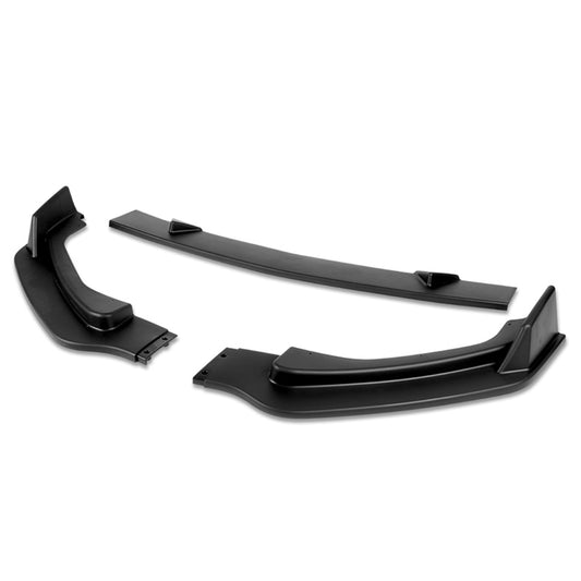 LIP FRONTAL 14-17 INFINITI Q50 - FITS NON SPORT MODELS ONLY - REQUIRES DRILLING BUMPER FOR INSTALLATION - 3PC - MATTE BLACK