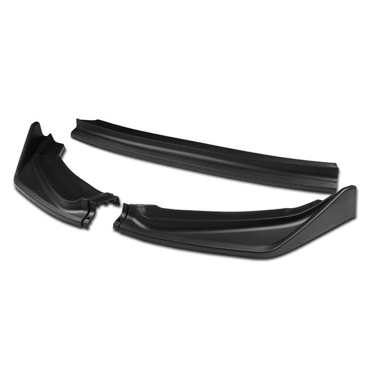 LIP FRONTAL 14-17 HONDA FIT - REQUIRES DRILLING BUMPER FOR INSTALLATION - 3PC - MATTE BLACK