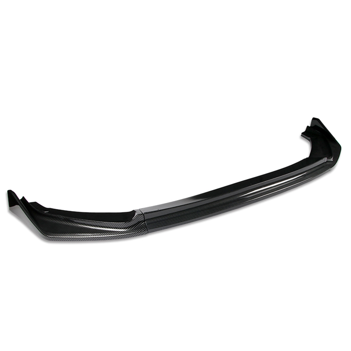LIP FRONTAL 14-17 HONDA FIT - REQUIRES DRILLING BUMPER FOR INSTALLATION - 3PC - CARBON FIBER LOOK