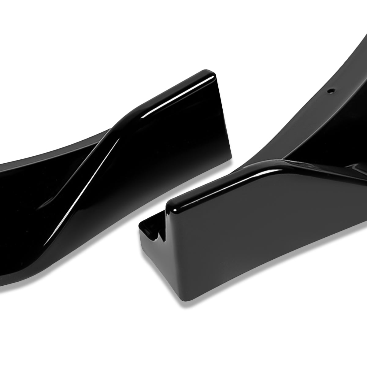 LIP FRONTAL 19-21 BMW G20, 330E, M340I, M340I XDRIVE, 330I - FITS MODELS WITH M-SPORT FRONT BUMPER - REQUIRES DRILLING BUMPER FOR INSTALLATION - 3PC - PAINTED GLOSS BLACK