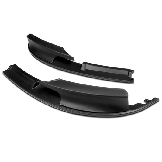 LIP FRONTAL 12-13 BMW 325I M-SPORT / 13-15 328I M-SPORT / 13-18 320I M-SPORT / 2016 340I M-SPORT / 16-18 330I M-SPORT - FITS M-SPORT MODELS ONLY - REQUIRES DRILLING BUMPER FOR INSTALLATION - 3PC - MATTE BLACK