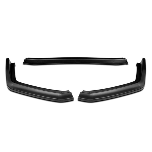 LIP FRONTAL 15-21 SUBARU WRX STI SEDAN - REQUIRES DRILLING BUMPER FOR INSTALLATION - 3PC - MATTE BLACK