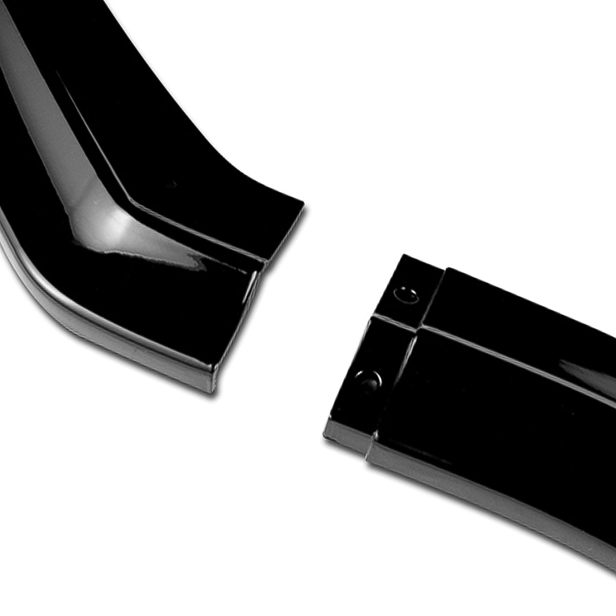LIP FRONTAL 15-21 SUBARU WRX STI SEDAN - REQUIRES DRILLING BUMPER FOR INSTALLATION - 3PC - PAINTED GLOSS BLACK