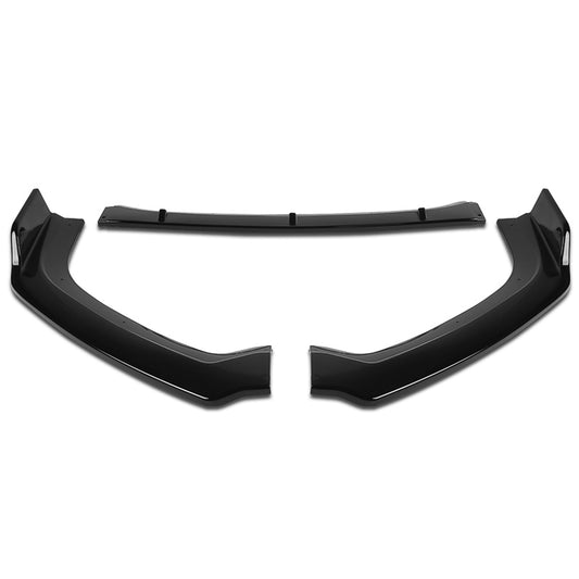 LIP FRONTAL 19-22 NISSAN ALTIMA SEDAN - REQUIRES DRILLING BUMPER FOR INSTALLATION - 3PC - PAINTED GLOSS BLACK