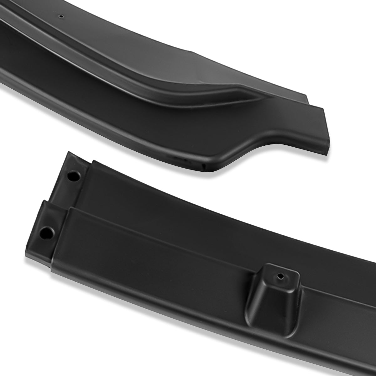 LIP FRONTAL 17-18 HYUNDAI ELANTRA - REQUIRES DRILLING BUMPER FOR INSTALLATION - 3PC - MATTE BLACK