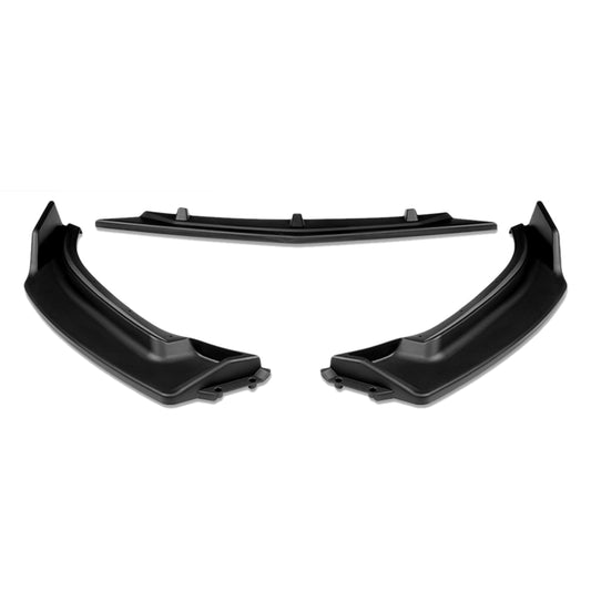 LIP FRONTAL 14-18 MAZDA 3 - REQUIRES DRILLING BUMPER FOR INSTALLATION - 3PC - MATTE BLACK