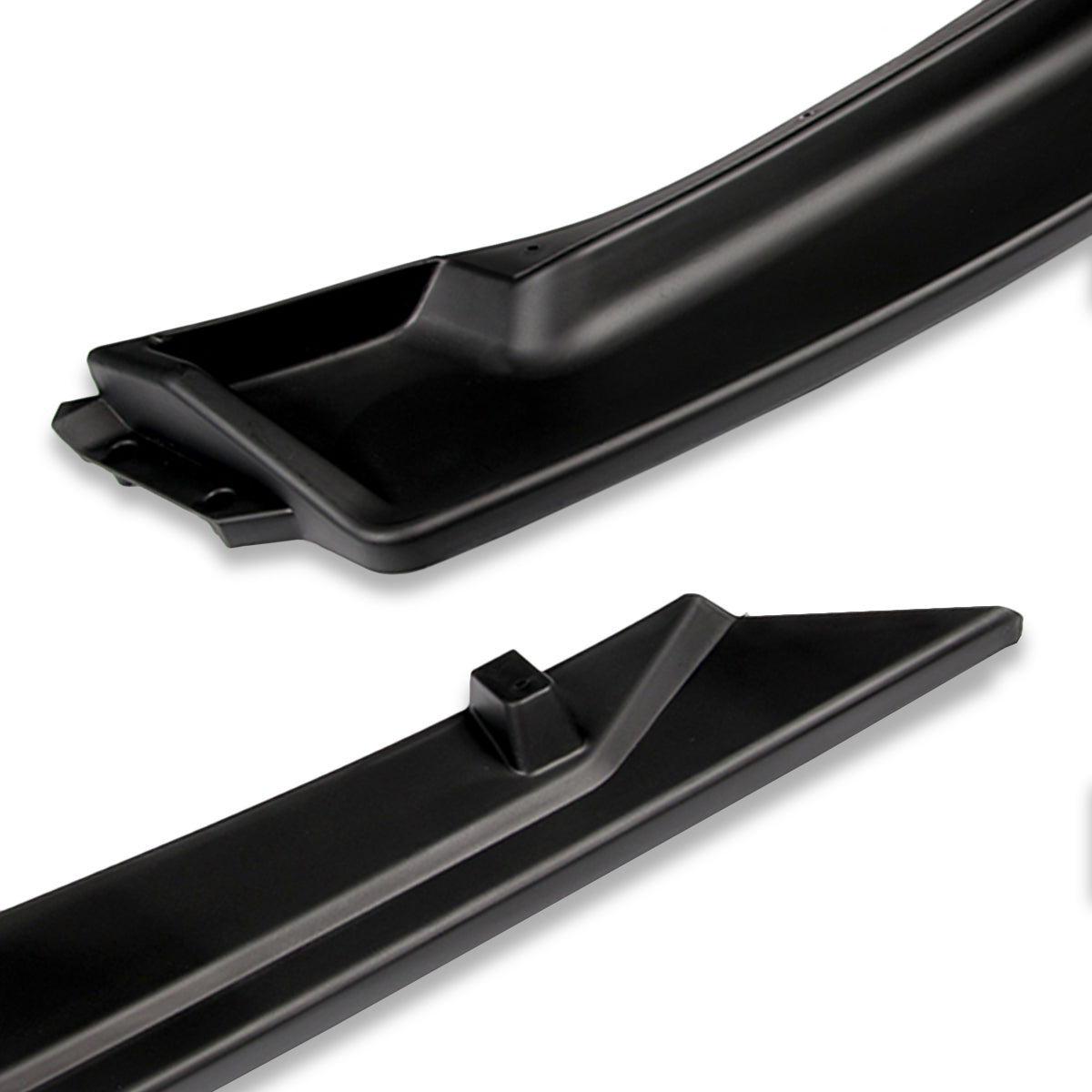 LIP FRONTAL 14-18 MAZDA 3 - REQUIRES DRILLING BUMPER FOR INSTALLATION - 3PC - MATTE BLACK