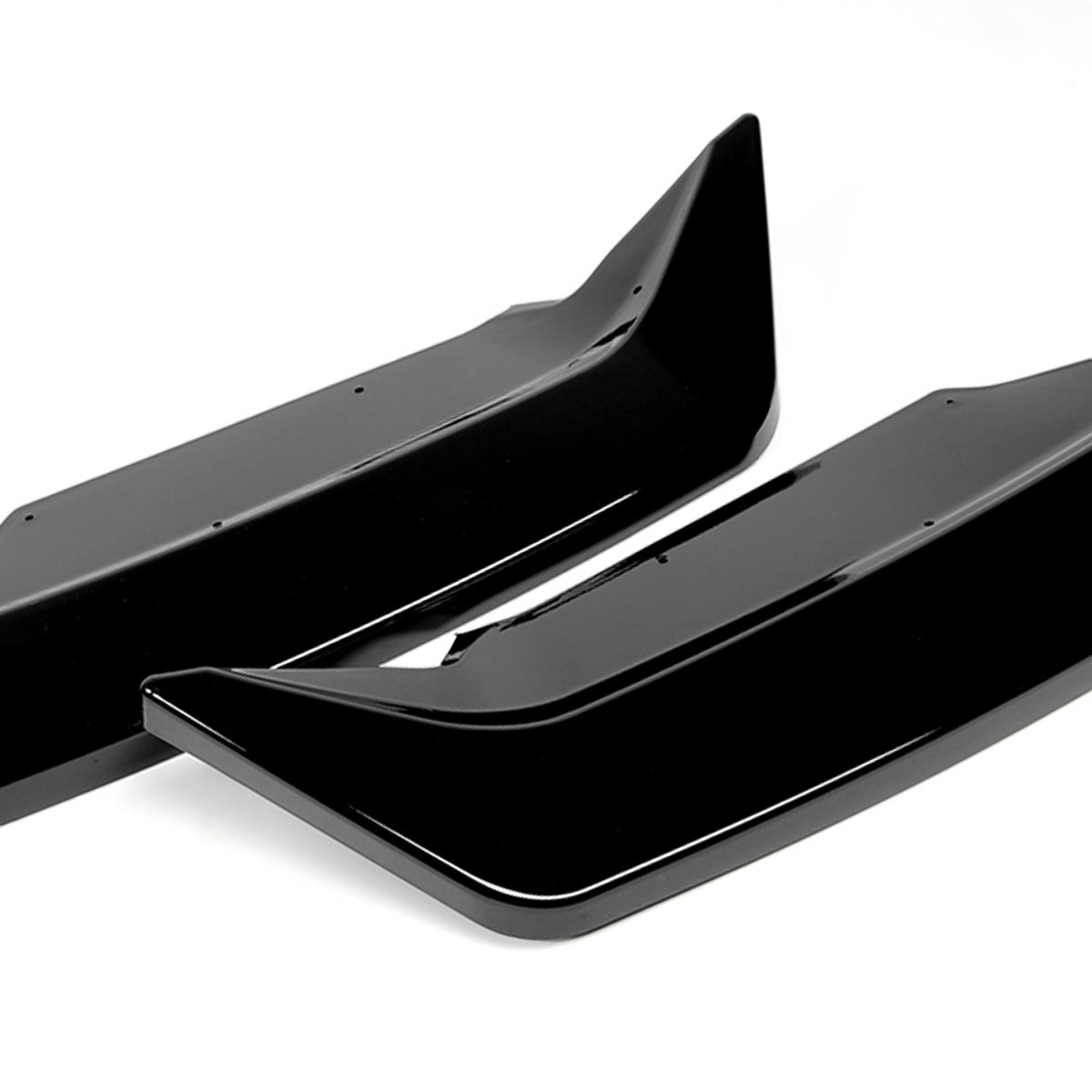 LIP FRONTAL 20-22 NISSAN SENTRA - REQUIRES DRILLING BUMPER FOR INSTALLATION - 3PC - PAINTED GLOSS BLACK
