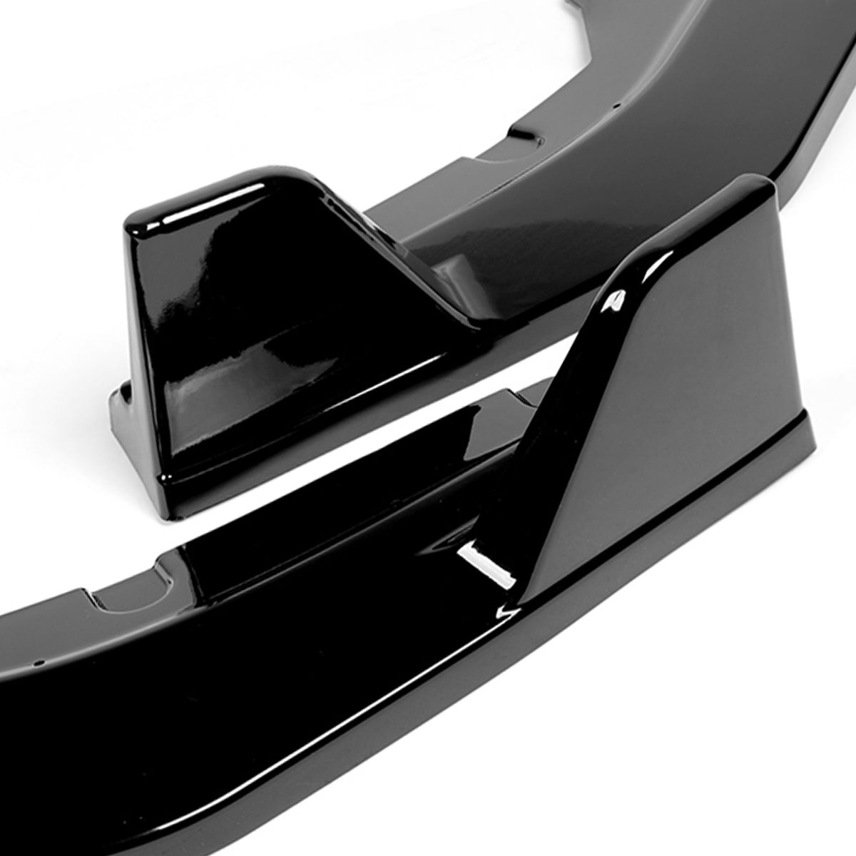 LIP FRONTAL 20-22 NISSAN SENTRA - REQUIRES DRILLING BUMPER FOR INSTALLATION - 3PC - PAINTED GLOSS BLACK